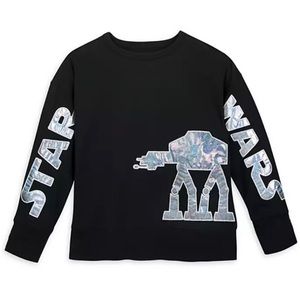 Disney Parks Star Wars At-At Silver Sparkle Shirt